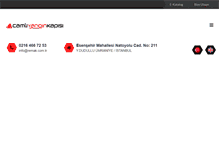 Tablet Screenshot of camliyanginkapisi.com